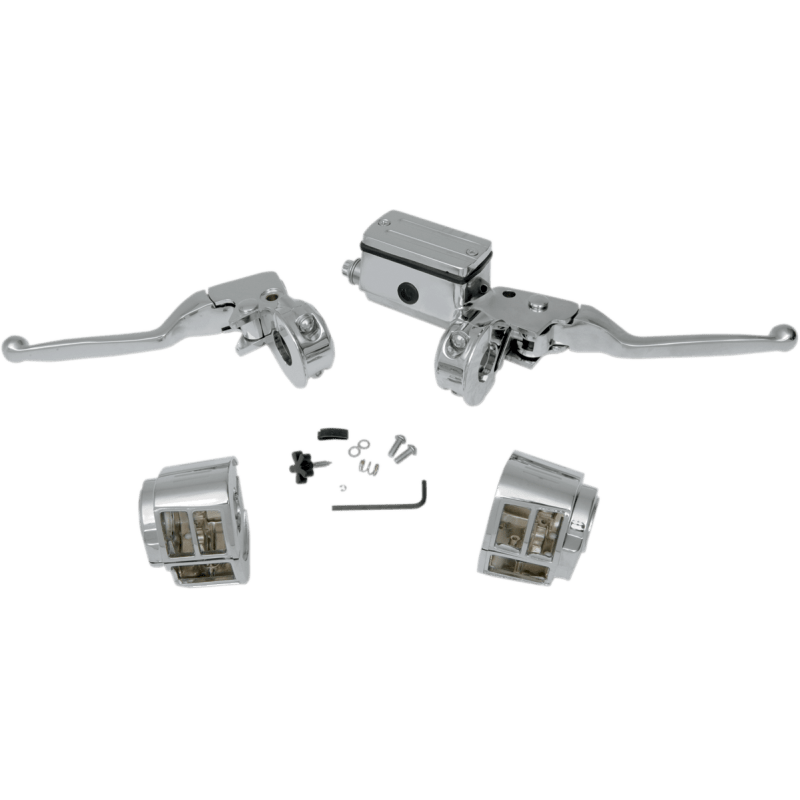 DRAG SPECIALTIES 84 - 95 H/BAR SW/CONTROL KIT S/DISC 5/8" (0610 - 0501) - DRIVEN Canada's Powersports 0610 - 0501