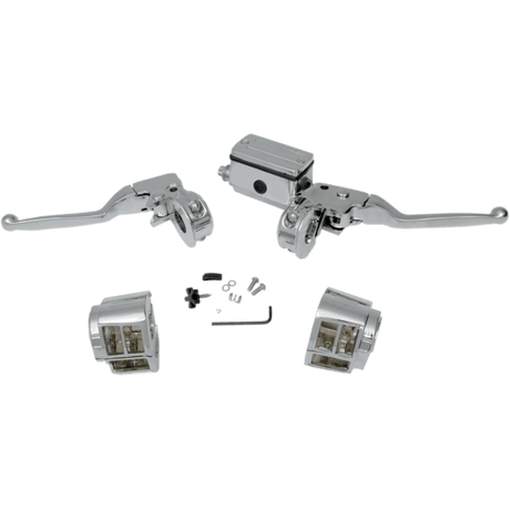 DRAG SPECIALTIES 84 - 95 H/BAR SW/CONTROL KIT S/DISC 5/8" (0610 - 0501) - DRIVEN Canada's Powersports 0610 - 0501