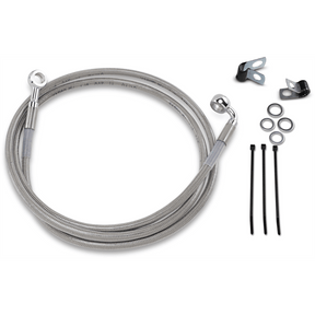 DRAG SPECIALTIES 84 - 98 FXST FRT S/S BRAKE LINE KIT +10 (640115 - 10) - DRIVEN Canada's Powersports 640115 - 10
