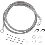 DRAG SPECIALTIES 87 - 99 FLSTC/90 - 99 FLSTF FRT BRK LINE KI\ (640214) - DRIVEN Canada's Powersports 640214