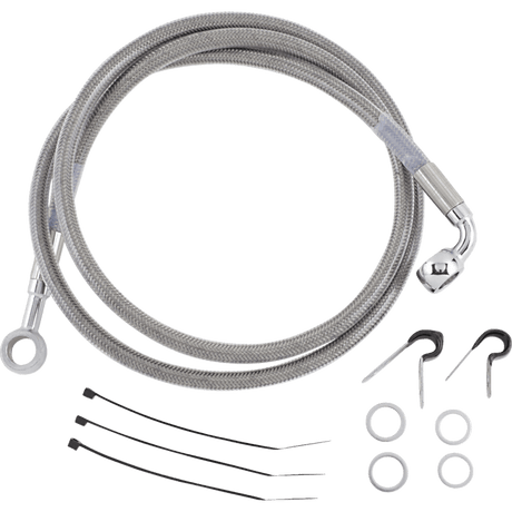 DRAG SPECIALTIES 87 - 99 FLSTC/90 - 99 FLSTF FRT BRK LINE KI\ (640214) - DRIVEN Canada's Powersports 640214