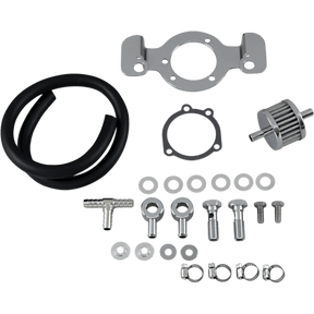 DRAG SPECIALTIES 91 - 06 BREATHER/SUPPORT BRKT KIT - DRIVEN Canada's Powersports DS - 289126