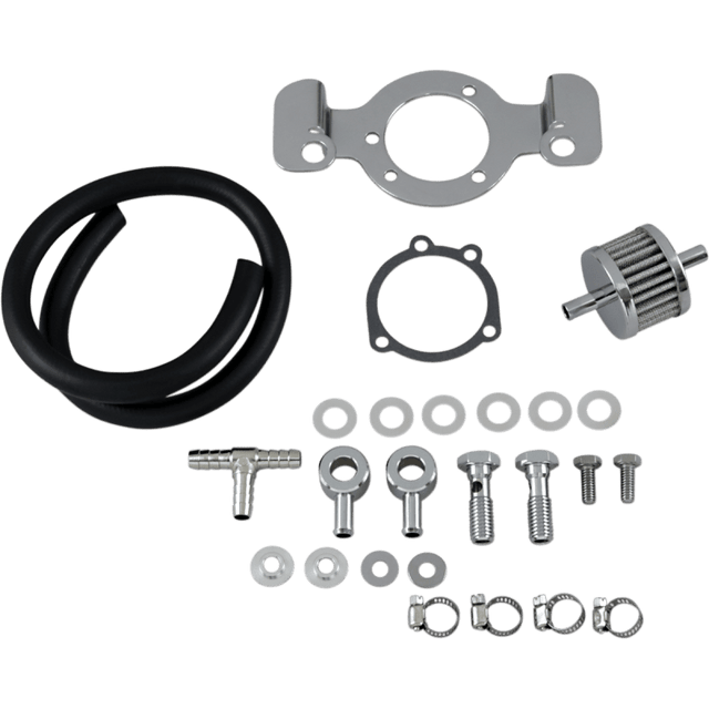 DRAG SPECIALTIES 91 - 06 BREATHER/SUPPORT BRKT KIT - DRIVEN Canada's Powersports DS - 289126