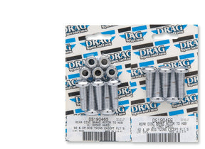 DRAG SPECIALTIES 92 - 09ROTOR TO HUB REAR SPOKE CY - CHROME (MK306) - DRIVEN Canada's Powersports 632393162388MK306