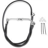 DRAG SPECIALTIES 94 - 07 FLHR +10 FRT BRK LINE KIT (644410 - 10BLK) - DRIVEN Canada's Powersports 644410 - 10BLK