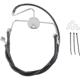 DRAG SPECIALTIES 94 - 07 FLHR +4BLK FRT BRK LINE KIT (644410 - 4BLK) - DRIVEN Canada's Powersports 644410 - 4BLK