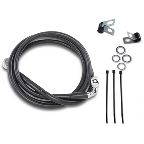 DRAG SPECIALTIES 95 - 99FXD/88 - 03XL +6 FRT BRK LINE KI - DRIVEN Canada's Powersports 640113 - 6BLK