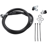 DRAG SPECIALTIES 95 - 99FXD/88 - 03XL +8 FRT BRK LINE KI - DRIVEN Canada's Powersports 640113 - 8BLK