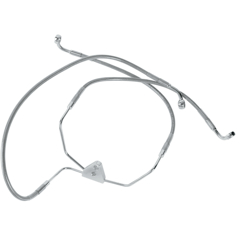 DRAG SPECIALTIES 96 - 07 FLHT/FLHX FRT BRAKE LINE KIT (660411) - DRIVEN Canada's Powersports 660411