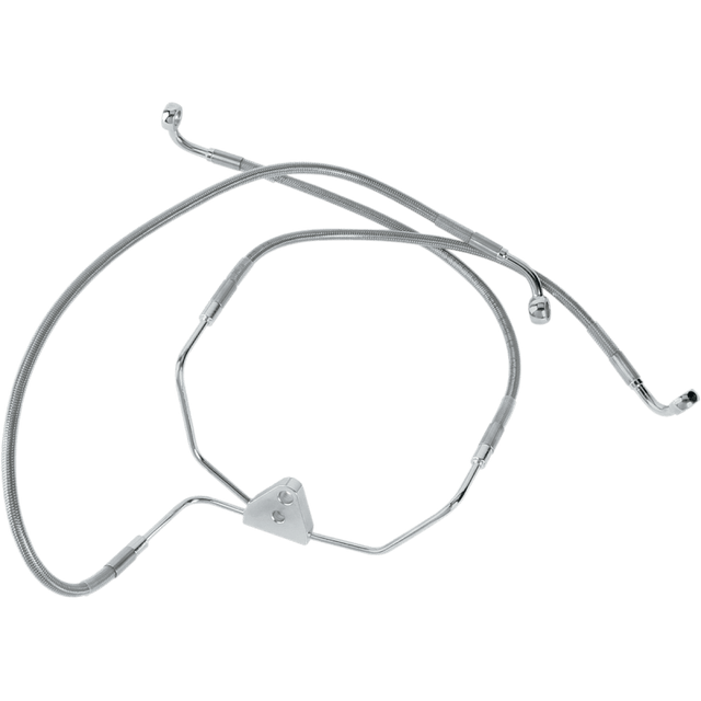 DRAG SPECIALTIES 96 - 07 FLHT/FLHX FRT BRAKE LINE KIT (660411) - DRIVEN Canada's Powersports 660411