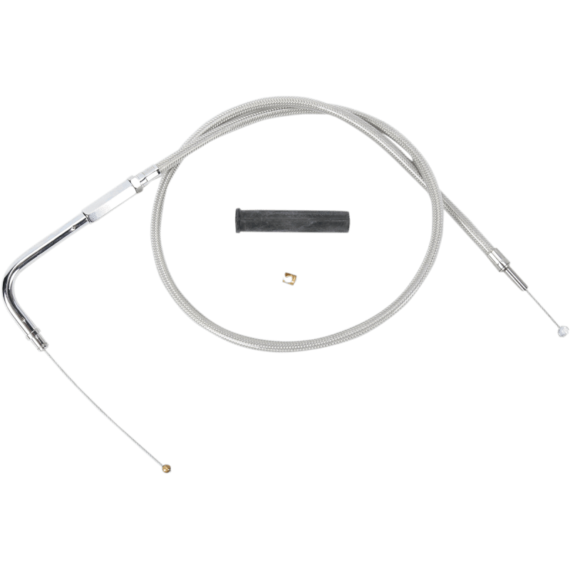 DRAG SPECIALTIES 96 - 17 36 - 3/4" S/S THROTTLE CABLE (5332506B) - DRIVEN Canada's Powersports 0650 - 02975332506B