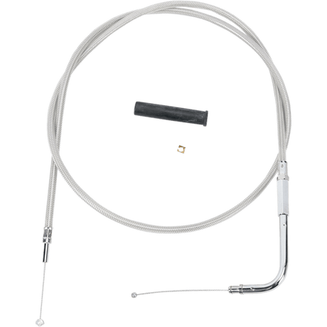 DRAG SPECIALTIES 96 - UP 42.5" S/S THROTTLE CABLE (5332103B) - DRIVEN Canada's Powersports 0650 - 03025332103B