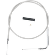 DRAG SPECIALTIES 96 - UP 43.5" S/S THROTTLE CABLE (5332104B) - DRIVEN Canada's Powersports 0650 - 03035332104B