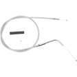 DRAG SPECIALTIES 96 - UP 45.5" S/S IDLE CABLE (5342106B) - DRIVEN Canada's Powersports 0651 - 01125342106B