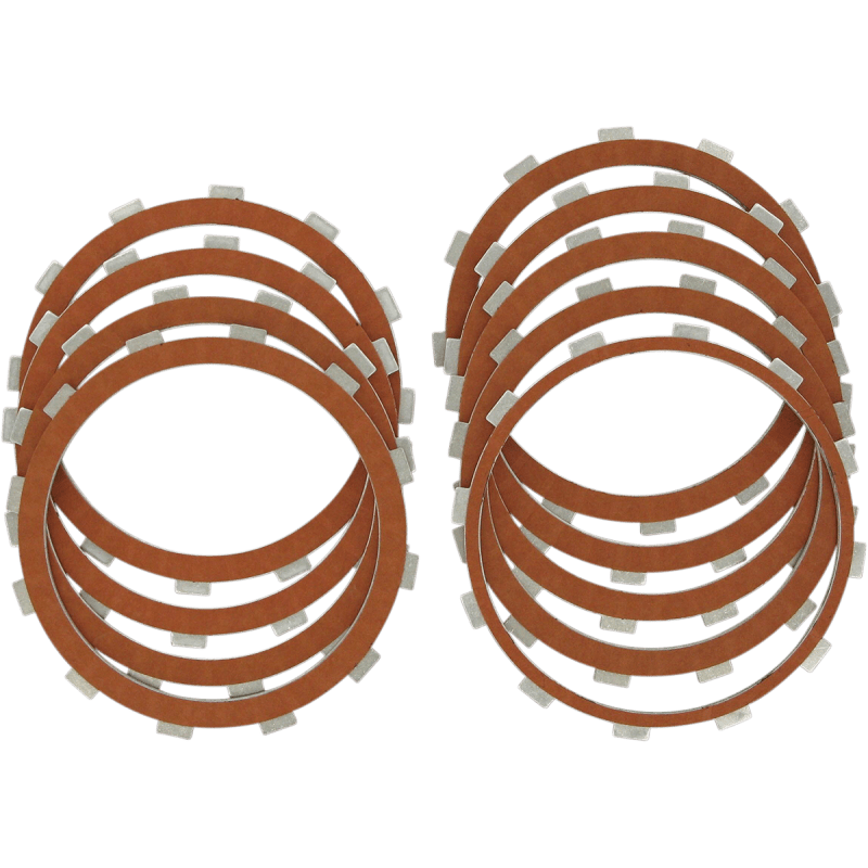 DRAG SPECIALTIES 98 - 17 ORGANIC CLUTCH PLATE KIT - DRIVEN Canada's Powersports 1131 - 0424