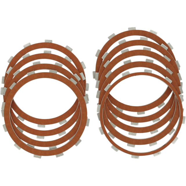 DRAG SPECIALTIES 98 - 17 ORGANIC CLUTCH PLATE KIT - DRIVEN Canada's Powersports 1131 - 0424