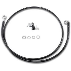 DRAG SPECIALTIES 99 - 07 FXST +10 FRT BRAKE LINE KIT - DRIVEN Canada's Powersports 640210 - 10BLK