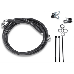 DRAG SPECIALTIES 99 - 07 FXST +8 FRT BRAKE LINE KIT - DRIVEN Canada's Powersports 640210 - 8BLK