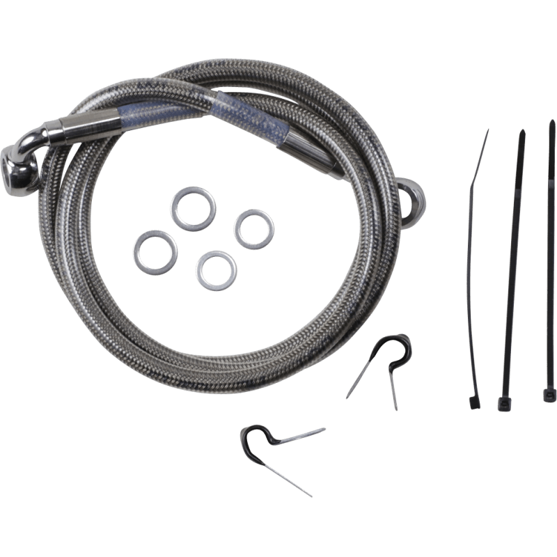 DRAG SPECIALTIES 99 - 07 FXST FRT BRK LINE KIT (640210) - DRIVEN Canada's Powersports 640210