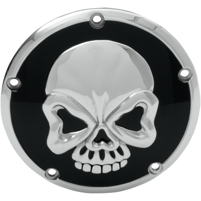DRAG SPECIALTIES 99 - 18 B/T DERBY CVR CHSKULL 5HOLE (301019) - DRIVEN Canada's Powersports 301019