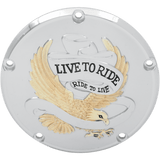 DRAG SPECIALTIES 99 - 18 B/T LIVE TO RIDE DERBY CVR - DRIVEN Canada's Powersports 1107 - 0158