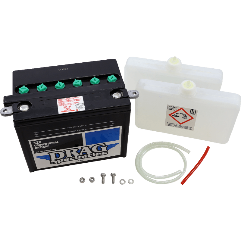 DRAG SPECIALTIES CHD4 - 12 DRAG W/ACID PACK (CHD4 - 12FP) - DRIVEN Canada's Powersports CHD4 - 12FP