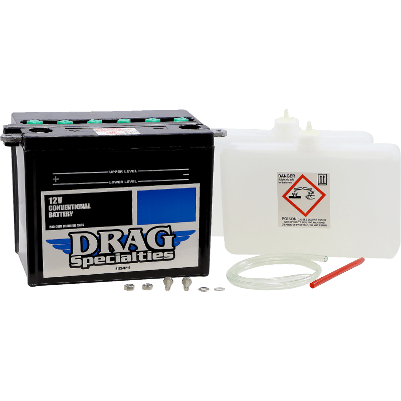 DRAG SPECIALTIES CHD4 - 12 DRAG W/ACID PACK (CHD4 - 12FP) - DRIVEN Canada's Powersports CHD4 - 12FP