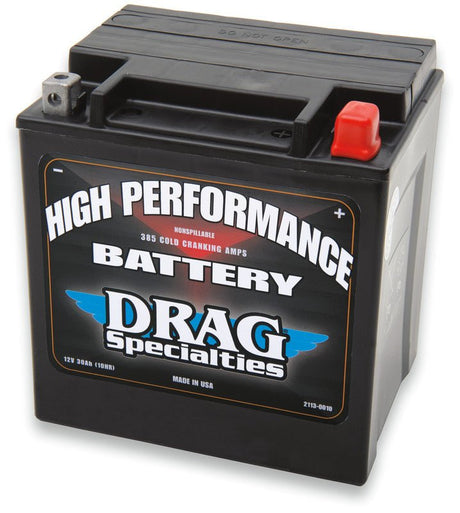 DRAG SPECIALTIES YIX30L FA DRAG BATTERY (66010 - 97A) (DRGM7230L) - DRIVEN Canada's Powersports 048493923024DRGM7230L
