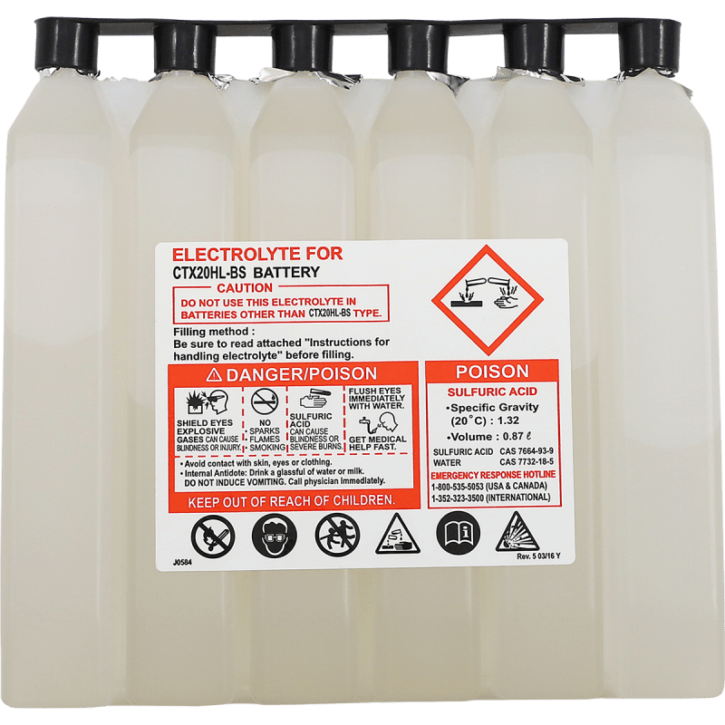 DRAG SPECIALTIES BATTERY CTX20HL - BS - FT DRAG - DRIVEN Canada's Powersports 014817CTX20HL - BS - FT
