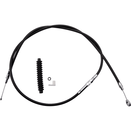 DRAG SPECIALTIES BLACK 66 - 11/16 FL HE CLUTCH CABLE (4322404HE) - DRIVEN Canada's Powersports 0652 - 14374322404HE