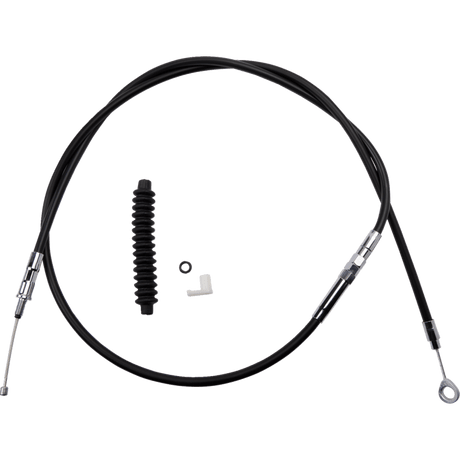 DRAG SPECIALTIES BLACK 68 - 11/16 FL HE CLUTCH CABLE (4322406HE) - DRIVEN Canada's Powersports 0652 - 14384322406HE