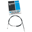 DRAG SPECIALTIES BLACK 74 - 11/16 HE CLUTCH CABLE (4321006HE) - DRIVEN Canada's Powersports 0652 - 14034321006HE