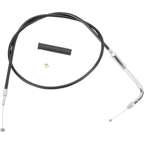 DRAG SPECIALTIES BLACK FXR THROTTLE CABLE (4330500B) - DRIVEN Canada's Powersports 0650 - 03484330500B