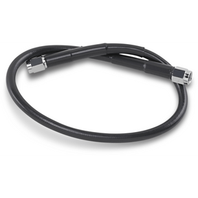 DRAG SPECIALTIES BLACK S/S BRAKE LINE 19" (819 - BLK) - DRIVEN Canada's Powersports 819 - BLK