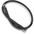 DRAG SPECIALTIES BLACK S/S BRAKE LINE 20" (820 - BLK) - DRIVEN Canada's Powersports 820 - BLK