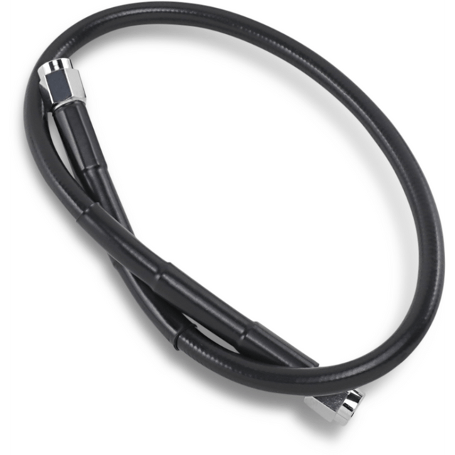 DRAG SPECIALTIES BLACK S/S BRAKE LINE 20" (820 - BLK) - DRIVEN Canada's Powersports 820 - BLK