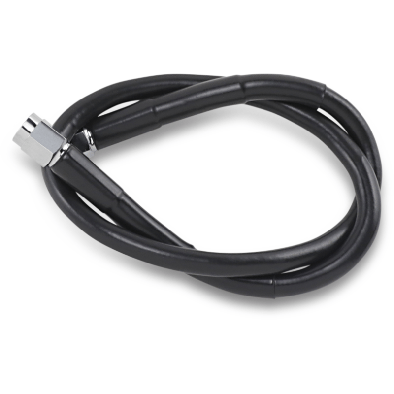 DRAG SPECIALTIES BLACK S/S BRAKE LINE 21" (1741 - 2710) - DRIVEN Canada's Powersports 1741 - 2710