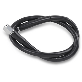DRAG SPECIALTIES BLACK S/S BRAKE LINE 21" (1741 - 2710) - DRIVEN Canada's Powersports 1741 - 2710