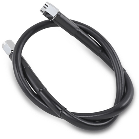 DRAG SPECIALTIES BLACK S/S BRAKE LINE 22" (1741 - 2711) - DRIVEN Canada's Powersports 1741 - 2711