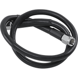 DRAG SPECIALTIES BLACK S/S BRAKE LINE 23" (823 - BLK) - DRIVEN Canada's Powersports 823 - BLK
