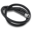 DRAG SPECIALTIES BLACK S/S BRAKE LINE 23" (823 - BLK) - DRIVEN Canada's Powersports 823 - BLK
