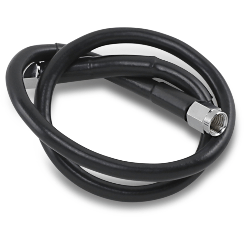 DRAG SPECIALTIES BLACK S/S BRAKE LINE 23" (823 - BLK) - DRIVEN Canada's Powersports 823 - BLK