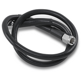 DRAG SPECIALTIES BLACK S/S BRAKE LINE 23" (823 - BLK) - DRIVEN Canada's Powersports 823 - BLK