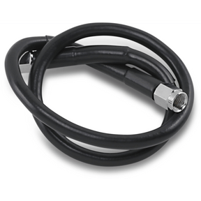 DRAG SPECIALTIES BLACK S/S BRAKE LINE 23" (823 - BLK) - DRIVEN Canada's Powersports 823 - BLK