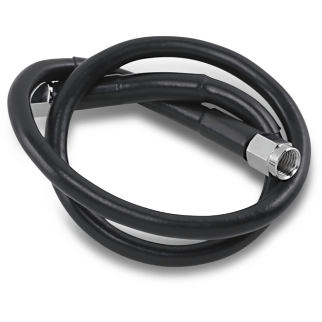 DRAG SPECIALTIES BLACK S/S BRAKE LINE 23" (823 - BLK) - DRIVEN Canada's Powersports 823 - BLK