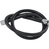 DRAG SPECIALTIES BLACK S/S BRAKE LINE 24" (824 - BLK) - DRIVEN Canada's Powersports 824 - BLK
