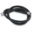 DRAG SPECIALTIES BLACK S/S BRAKE LINE 24" (824 - BLK) - DRIVEN Canada's Powersports 824 - BLK