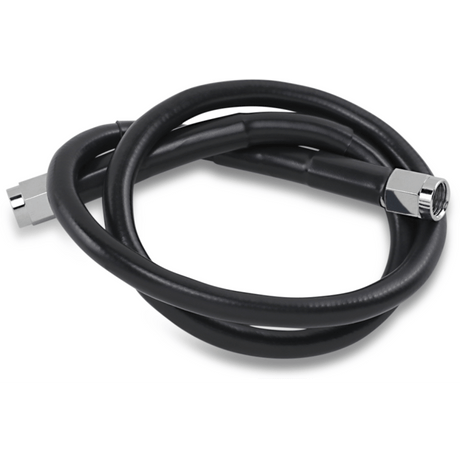 DRAG SPECIALTIES BLACK S/S BRAKE LINE 24" (824 - BLK) - DRIVEN Canada's Powersports 824 - BLK