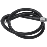 DRAG SPECIALTIES BLACK S/S BRAKE LINE 25" (825 - BLK) - DRIVEN Canada's Powersports 825 - BLK