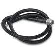 DRAG SPECIALTIES BLACK S/S BRAKE LINE 25" (825 - BLK) - DRIVEN Canada's Powersports 825 - BLK